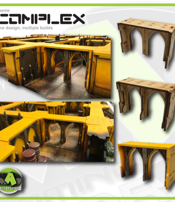 Complex Double Arch large wall section