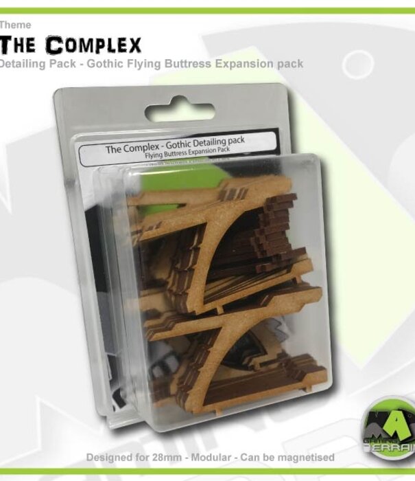 Complex Gothic Flying Buttress Expansion Pack
