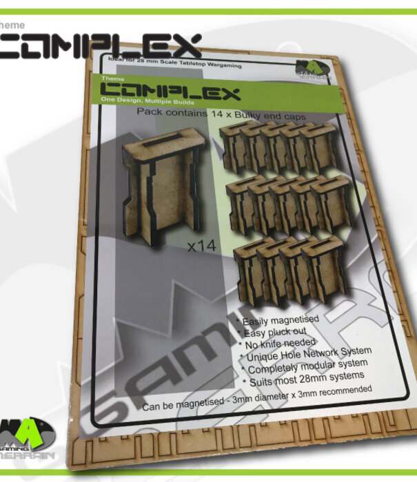 Complex Large Wall End Set