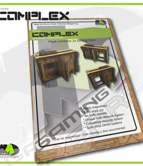 Complex Sliding Doors x2 pk