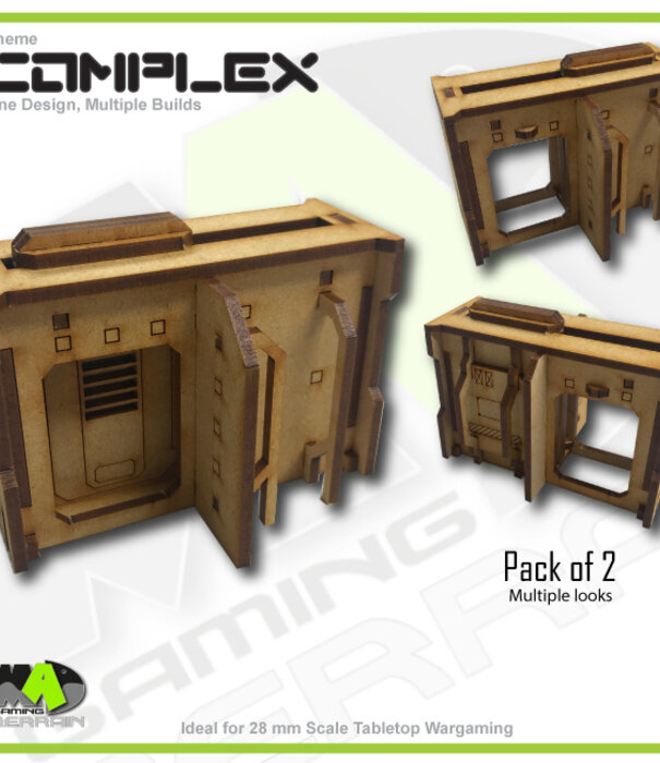 Complex Sliding Doors x2 pk