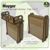 Double width Insert Module - Drop Down Door w Platform