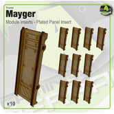 Basic Module Inserts - Plated Panel Insert