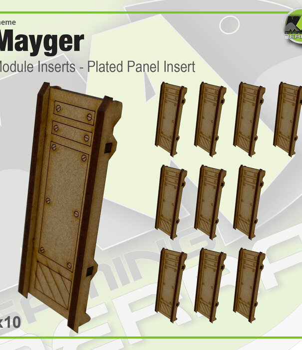 Mayger Basic Module Inserts - Plated Panel Insert