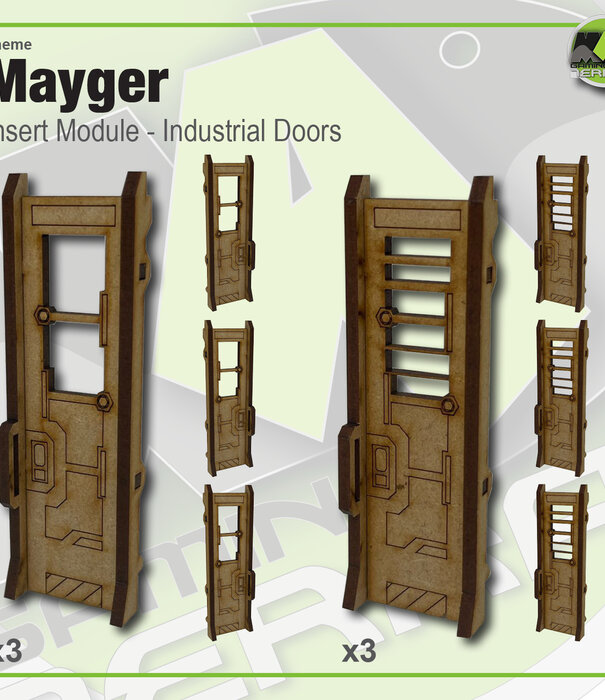 Mayger Basic Module Inserts - Industrial Door Pack T1 & T2