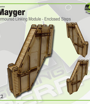 Armoured Linking Module - Enclosed Steps