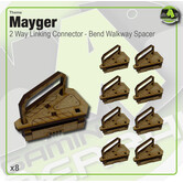 Linking Connector - 2 Way Bend Walkway Spacer