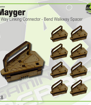 Linking Connector - 2 Way Bend Walkway Spacer