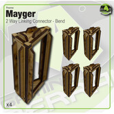 Linking Connector - 2 Way Bend