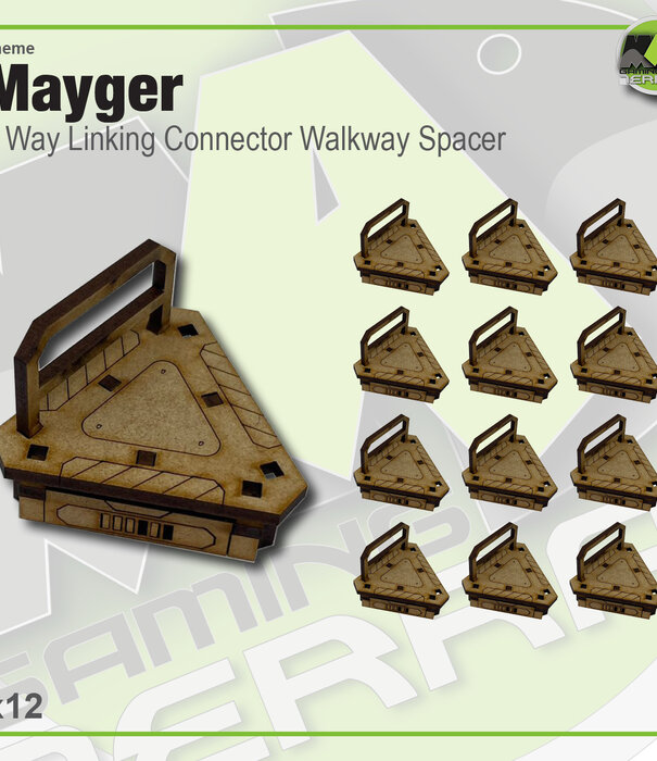 Mayger Linking Connector - 3 Way Walkway Spacer