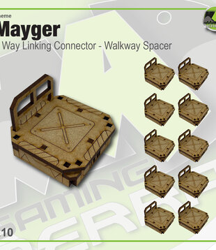 Linking Connector - 4 Way Walkway Spacer