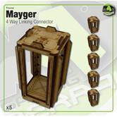 Linking Connector - 4 Way (5pk)