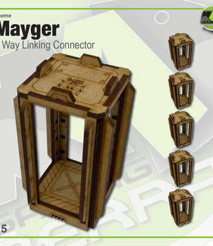 Linking Connector - 4 Way (5pk)