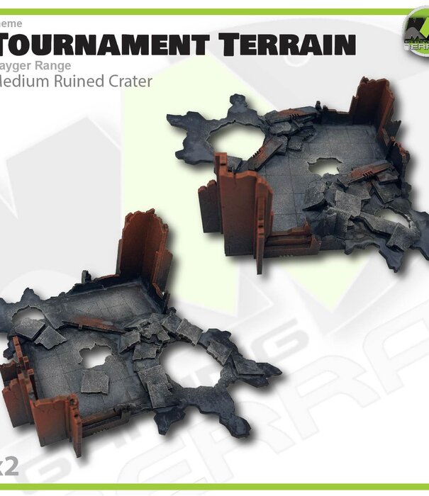 Mayger Square Ruins Crater 2pk