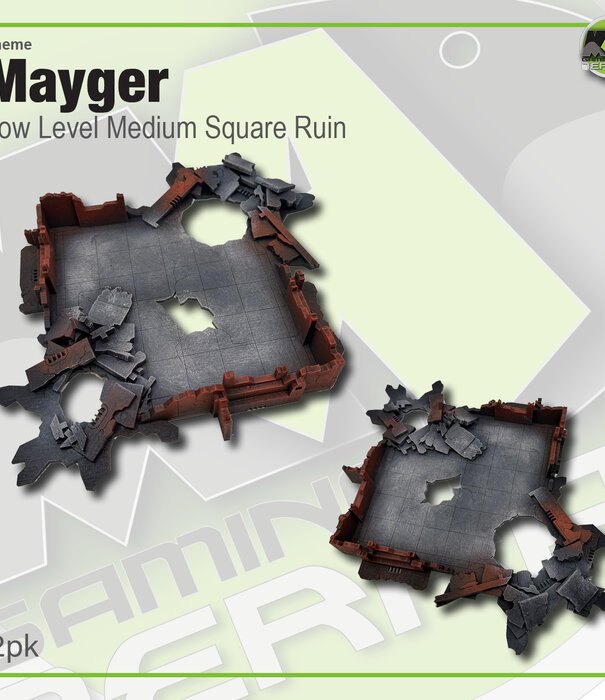 Mayger Low Level Square Ruins 2pk