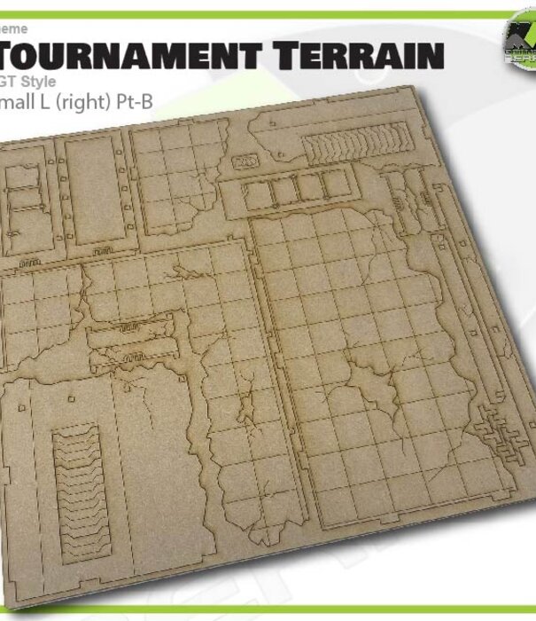 Mayger Small L (Right) LGT Style Tournament Terrain MkII