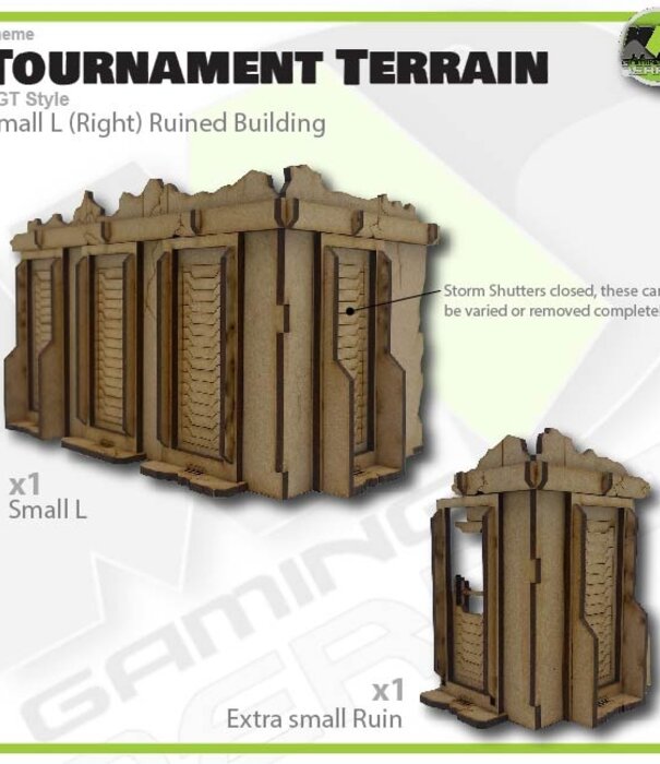 Mayger Small L (Right) LGT Style Tournament Terrain MkII