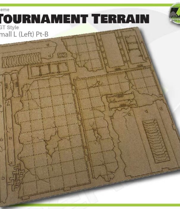 Mayger Small L (Left) LGT Style Tournament Terrain MkII