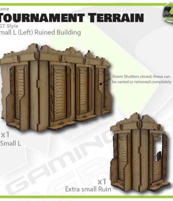 Mayger Small L (Left) LGT Style Tournament Terrain MkII