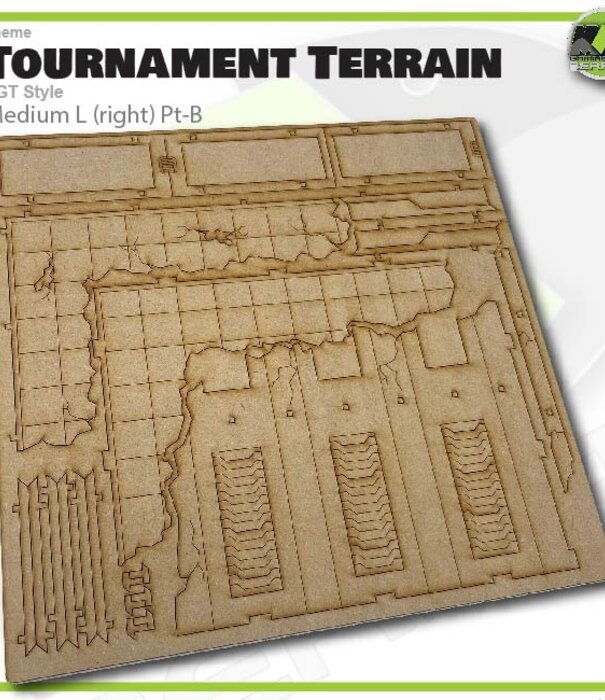 Mayger Medium L (Right) LGT Style Tournament Terrain MkII