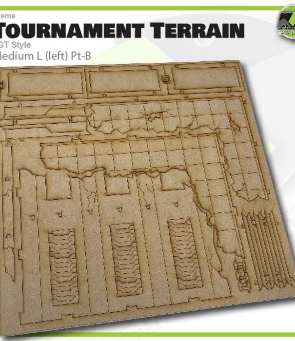 Mayger Medium L (Left) LGT Style Tournament Terrain MkII