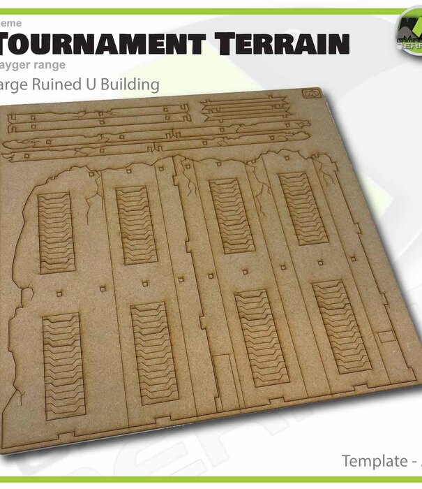 Mayger Large U Ruined Building