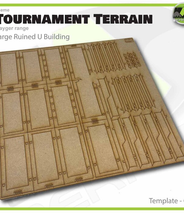 Mayger Large U Ruined Building