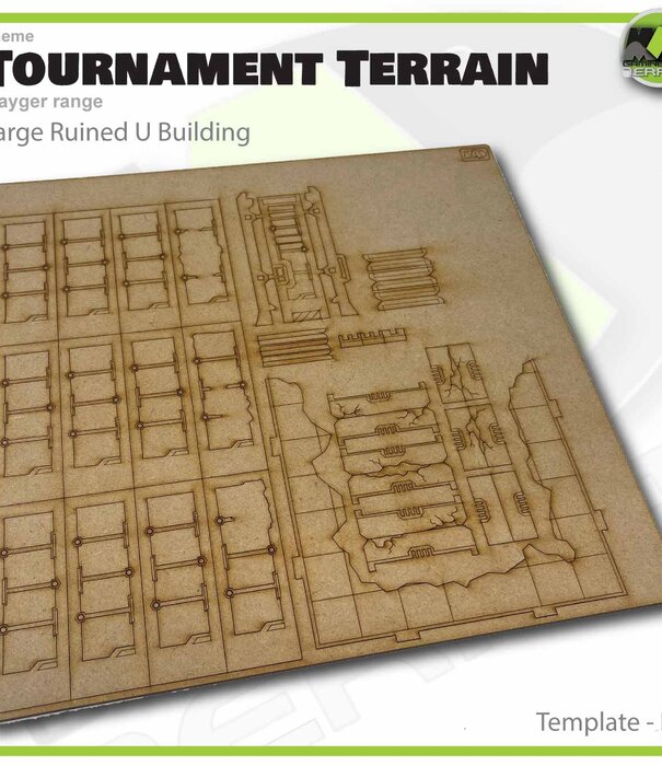 Mayger Large U Ruined Building