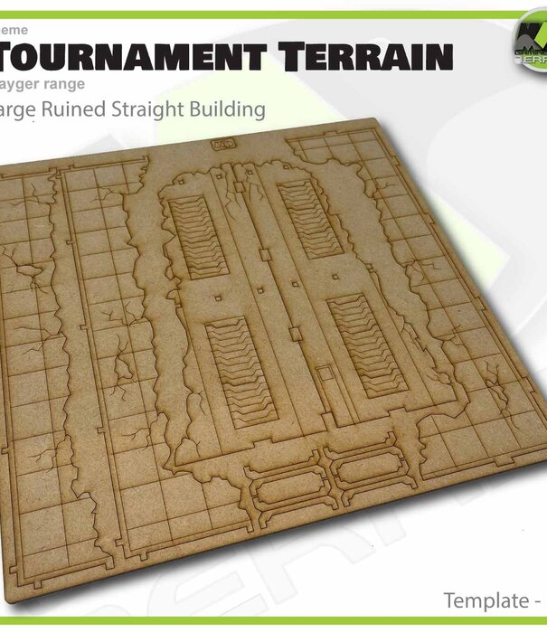 Mayger Large straight Ruined building