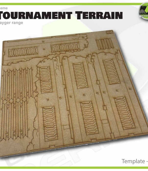 Mayger Large reverse angled ruined building