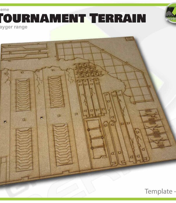 Mayger Large reverse angled ruined building