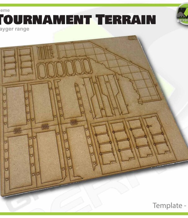 Mayger Large reverse angled ruined building