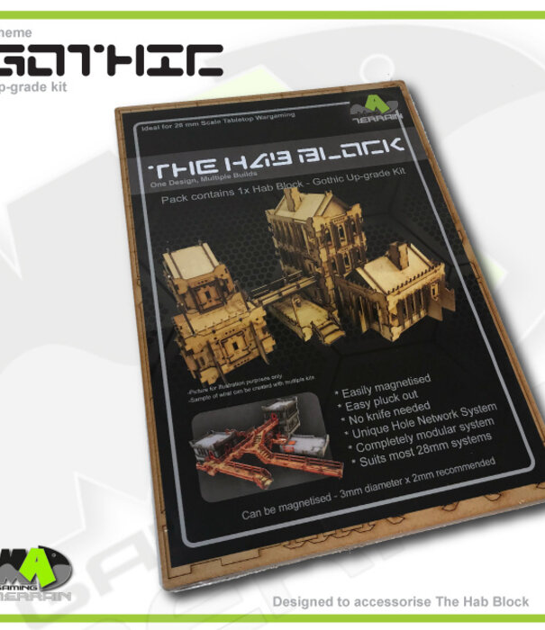 Hab Block Hab Block - Gothic up-grade kit