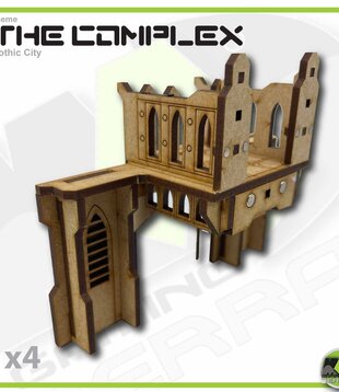 Sky Bridge Walkway Small Wall Connection (Gothic Style)