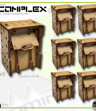 Small Wall Bunker Slits