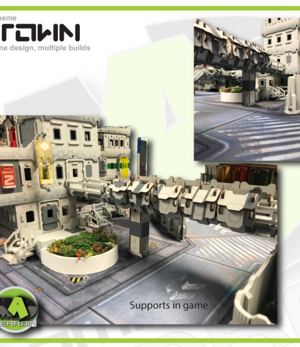 Hab Block Walkways - Support Kit