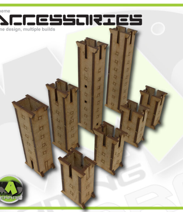 Hab Block Walkways - Support Kit