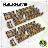 Walkways - Straight Set detailed