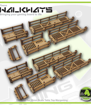 Walkways - Straight Set detailed
