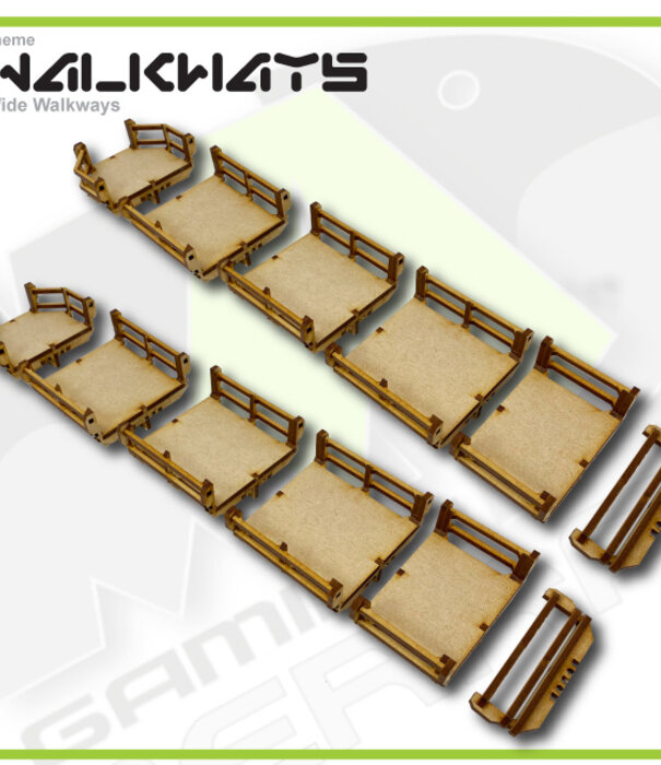 Hab Block Walkways - Wide expansion set