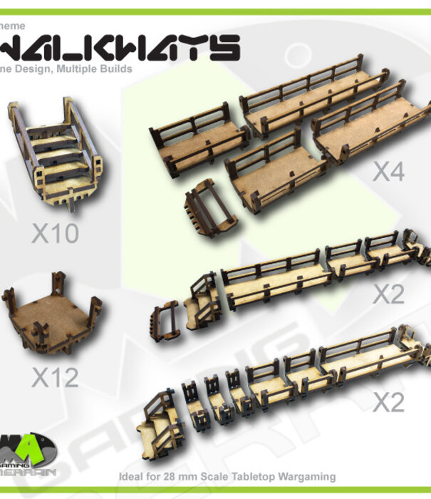 Hab Block Walkway - Bundle Pack