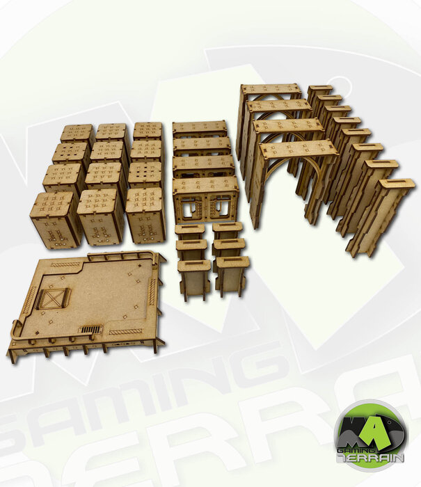 Complex Industrial Watch Tower