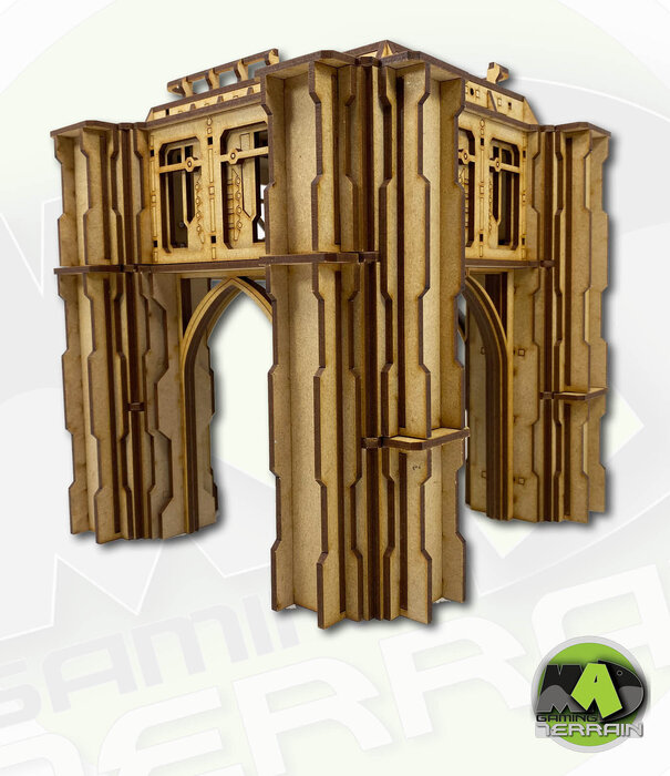 Complex Industrial Watch Tower