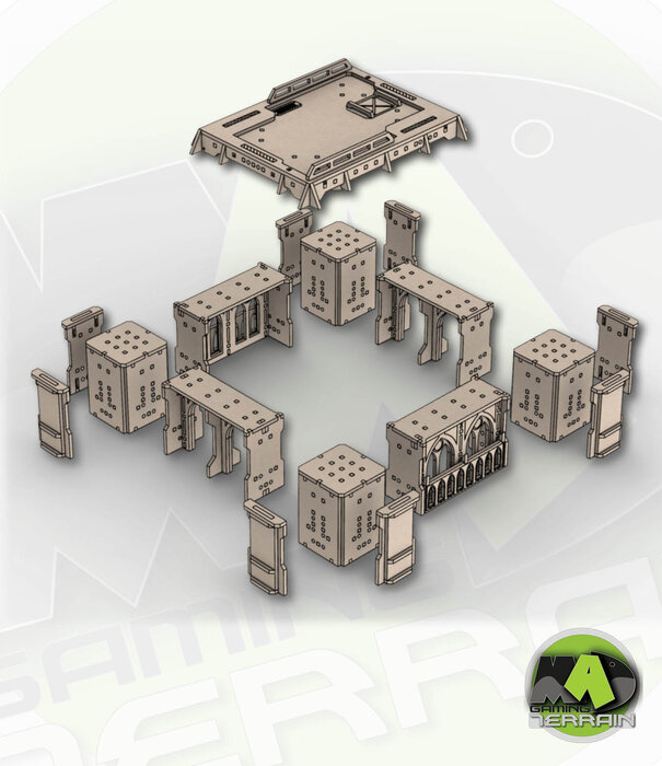 Complex Furture Gothic Dwelling 3-1002 kit