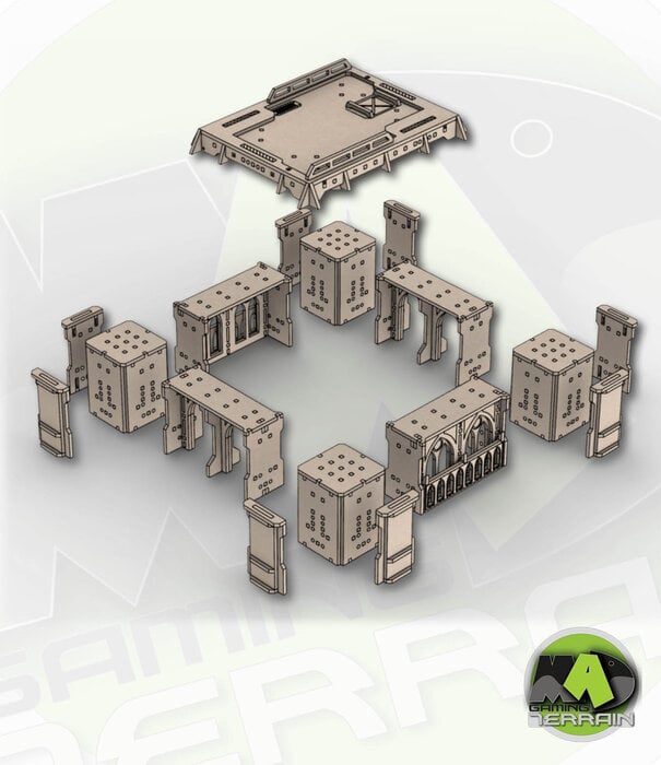 Complex Furture Gothic Dwelling 3-1001 kit