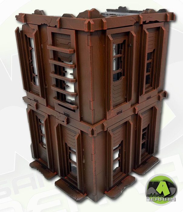 Mayger Large U Ruined Building