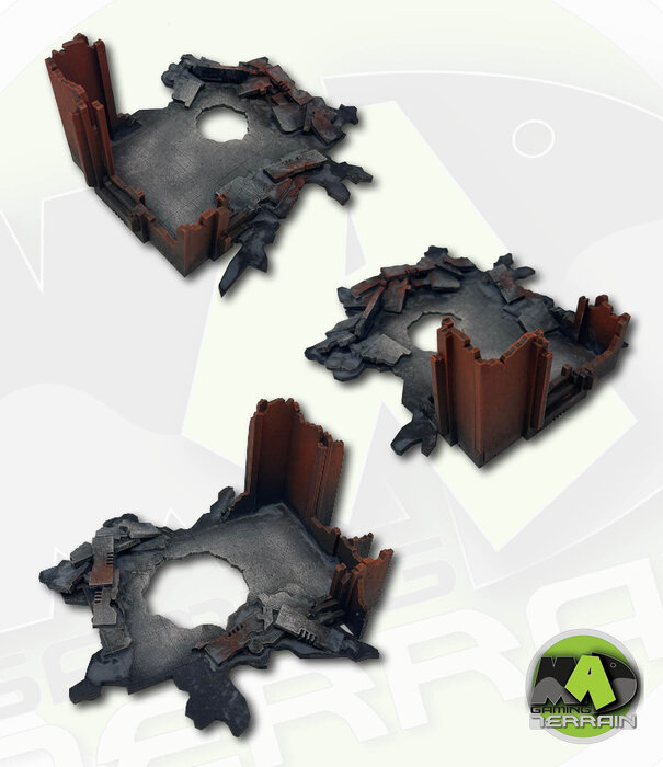 Mayger Small Ruins Crater 3pk