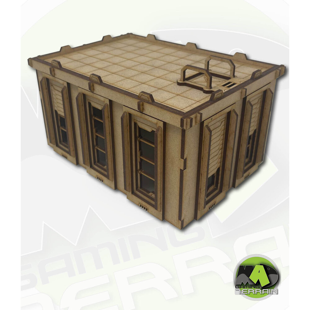 Large Pre Fab Building - MAD Gaming Terrain