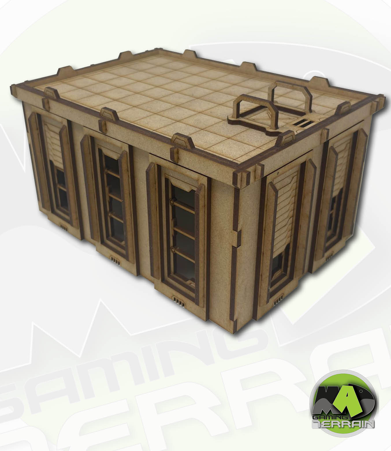 Large Pre Fab Building - MAD Gaming Terrain