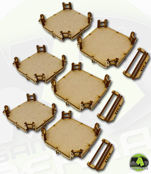 Walkways - Wide Cross Section Set